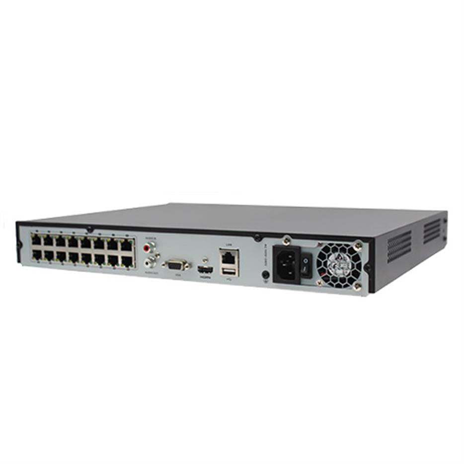 HiLook NVR-216MH-C/16P 16-Kanalo 8MP NVR (Neniu HDD)