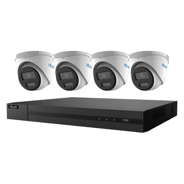 HiLook IK-4284TH-MH/PH/P 8 通道 4MP ColorVu Lite PoE NVR 套件