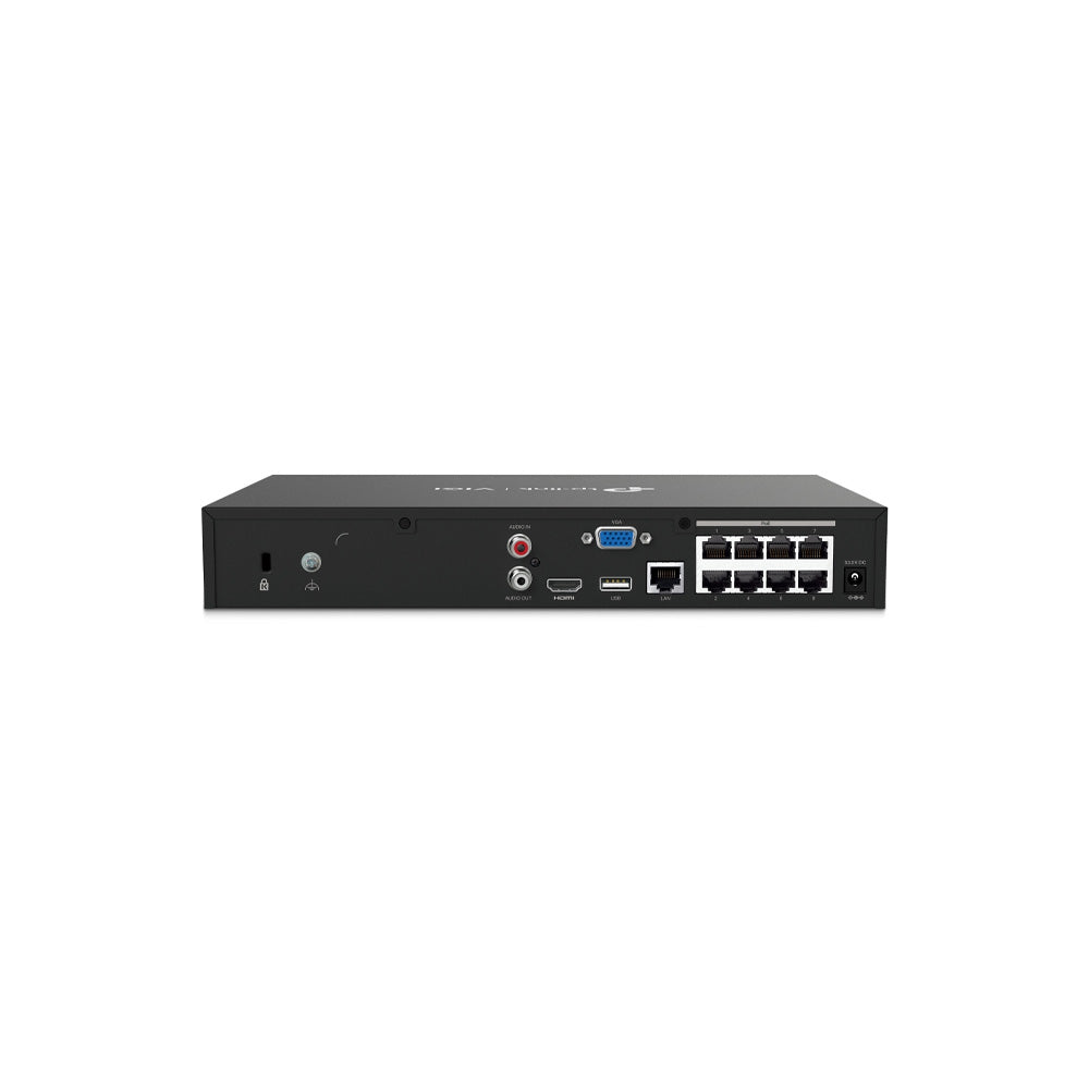 TP-Link VIGI NVR1008H-8P 8-Kanalo 16MP PoE+ NVR (Neniu HDD)