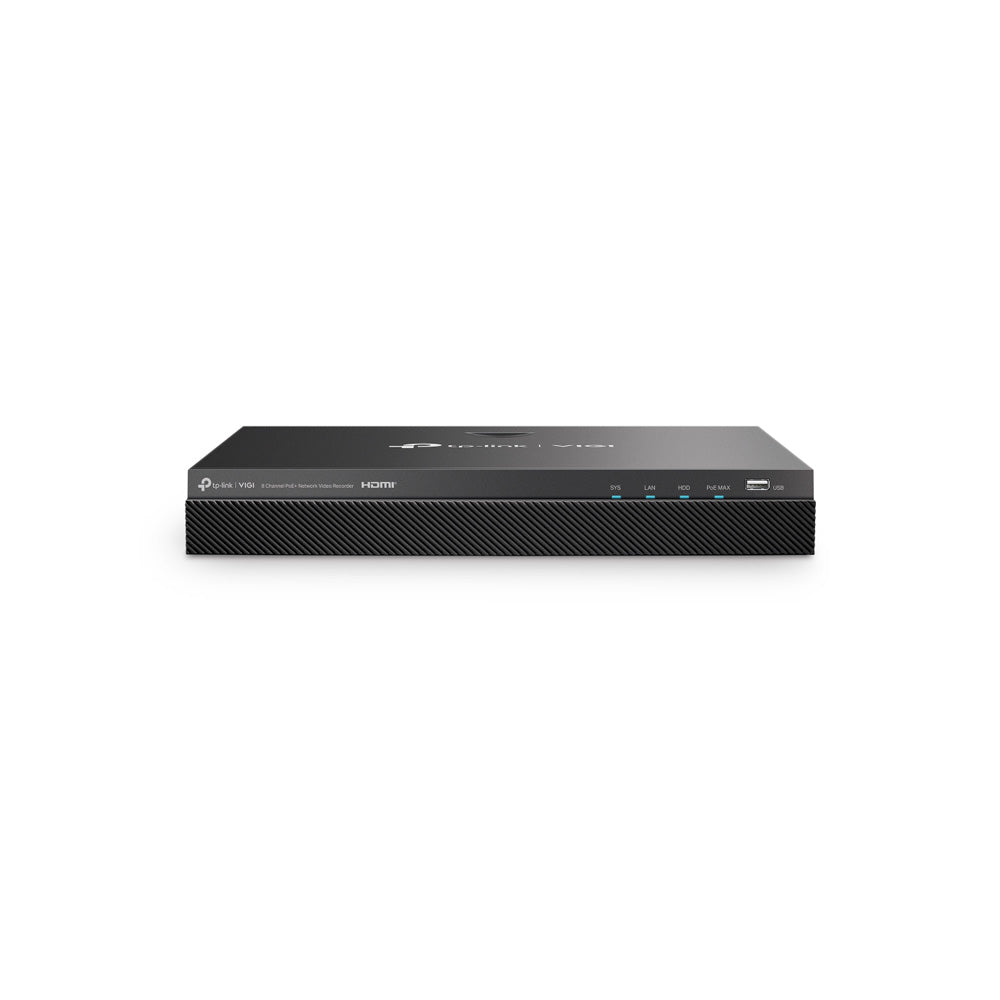 TP-Link VIGI NVR2008H-8MP 8 頻道 16MP PoE+ NVR(無硬碟)