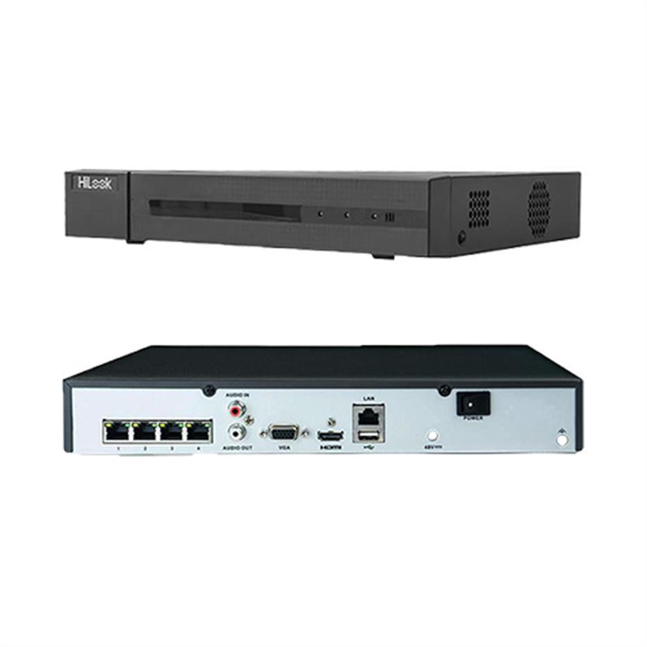 HiLook NVR-104MH-C/4P 4 頻道 8MP NVR(無硬碟)