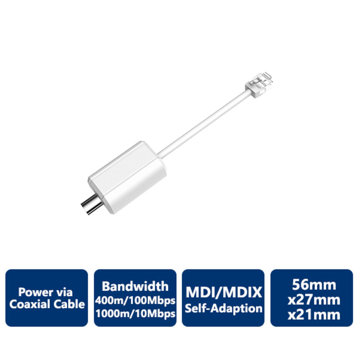 EXT-1002 EoC Passive Converter(ACC-EXT-1002)