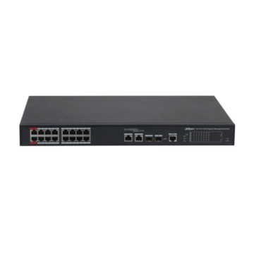16-Port Gigabit Managed PoE Switch (ACC-IP-POE-4218-16GT-240)