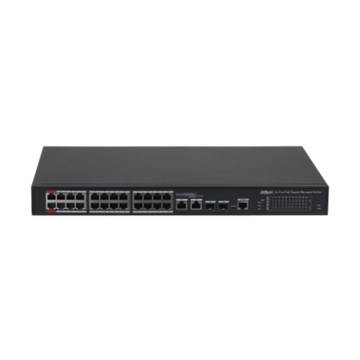 24-Port Gigabit Managed PoE Switch (ACC-IP-POE-4226-24GT-360)