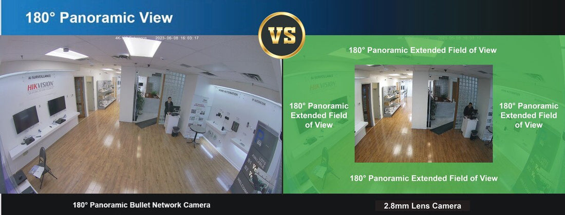 8MP AI Deterrence Panoramic View IP Bullet Camera (CAM-IP3058-180-PV-AI)