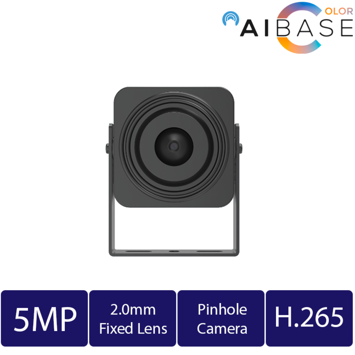 5MP AI Pinhole IP camera (CAM-IP3445-20-AI)
