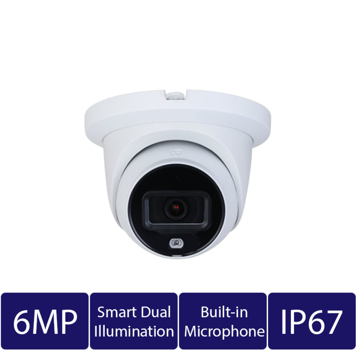 6MP Entry Smart Dual Light Fixed-focal Eyeball Network Camera (CAM-IP9116T-IL-28-S2)