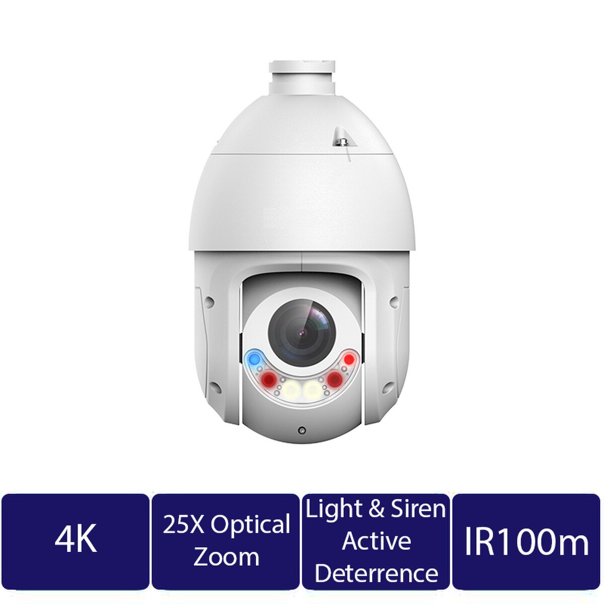 4K 25X Network PTZ Camera (CAM-IP964E8-25-PV-AI)