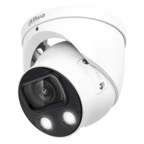 Dahua N85EUN2 8MP Pro-Seria Nokta Koloro 2.0 Tureta Fotilo kun Smart Motion Detection+, 2.8mm