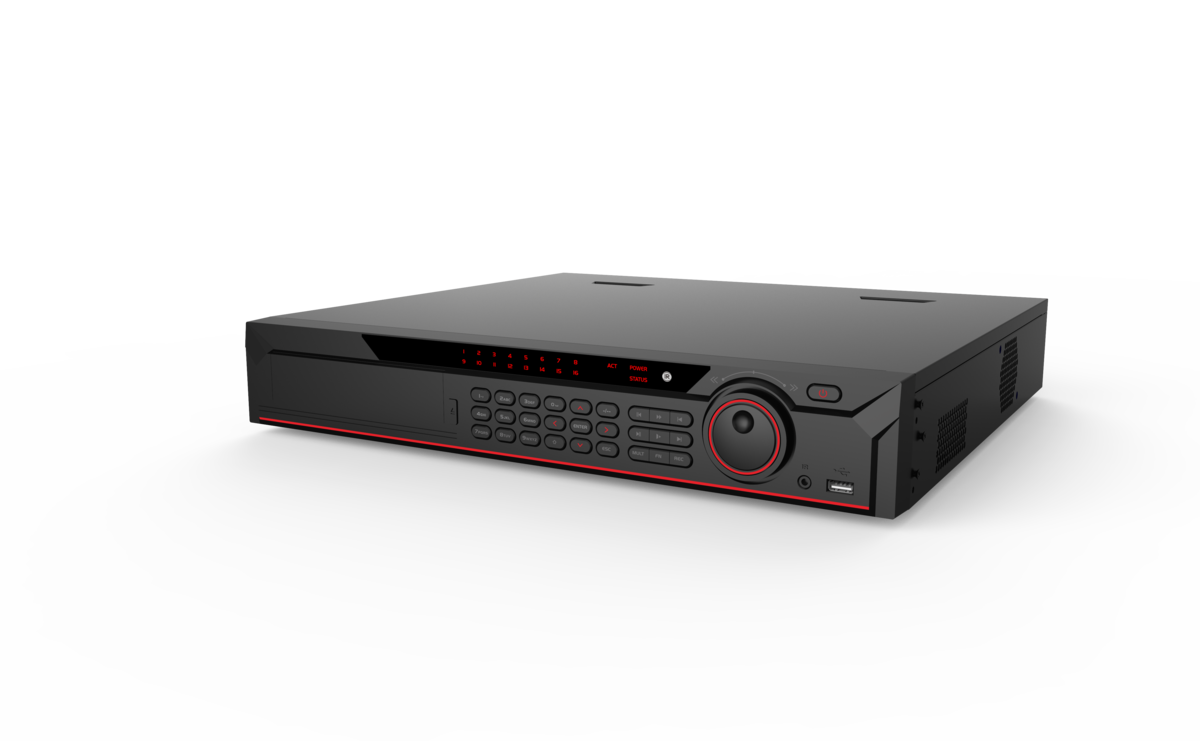32 Channels 1.5U 16PoE 4HDDs WizSense Network Video Recorder (NVR-NV54A32-P16-EI)