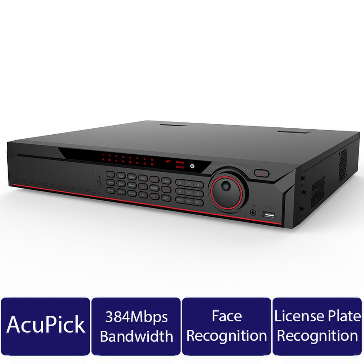 64 Channels 1.5U 4HDDs Network Video Recorder (NVR-NV54A64-EI)