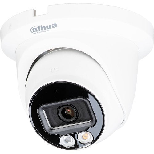 DAHUA Dahua N82DJS2 Lite-Series VU-MORE Color 8MP IR Turret IP Camera, 2.8 mm Fixed Lens, White
