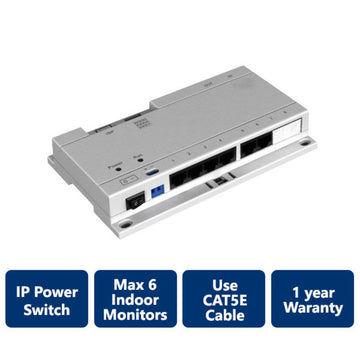 PoE Switch for IP Intercom Monitor (indoor station)(VDP-DH-HAC-POE1060)