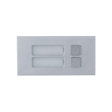 AiBase MODULAR IP INTERCOM SERIES - Two-button module (VDP-DH-HAC-VTO4202F-MB2)