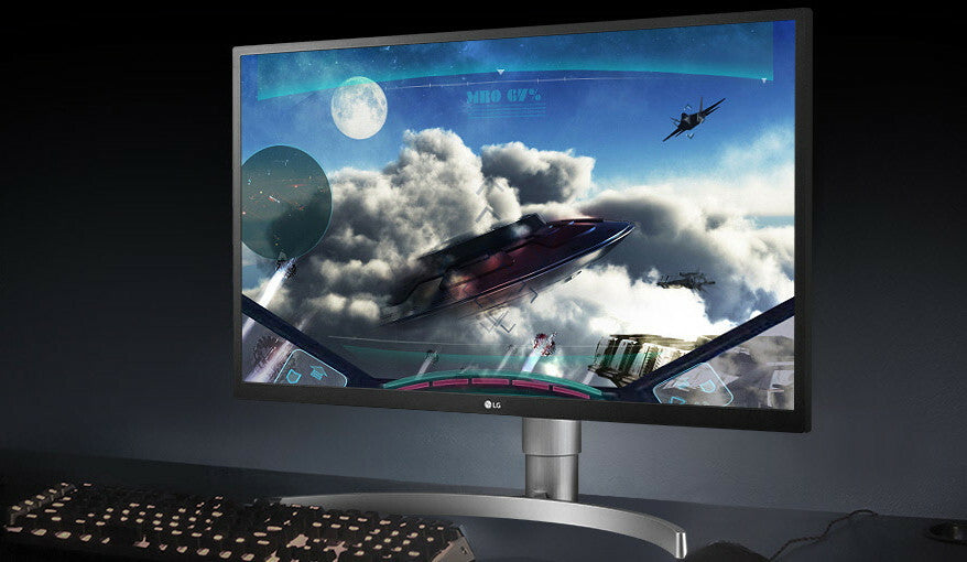 LG 27UL550-W 27" Class 4K UHD LCD Monitor - 16:9