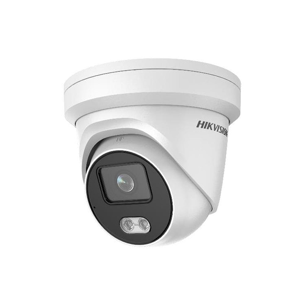 Hikvision DS-2CD2347G2-LU 2.8mm 4MP PoE ColorVu &amp; AcuSense Subĉiela Gvattureta Fotilo