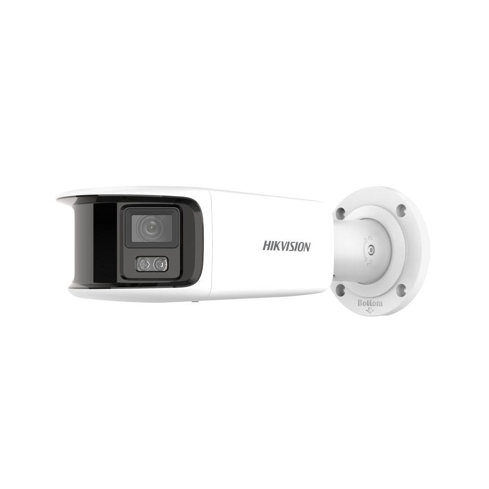 Hikvision DS-2CD2T87G2P-LSU/SL (4mm) 8MP Panorama ColorVu &amp; AcuSense Subĉiela Kuglo PoE Fotilo