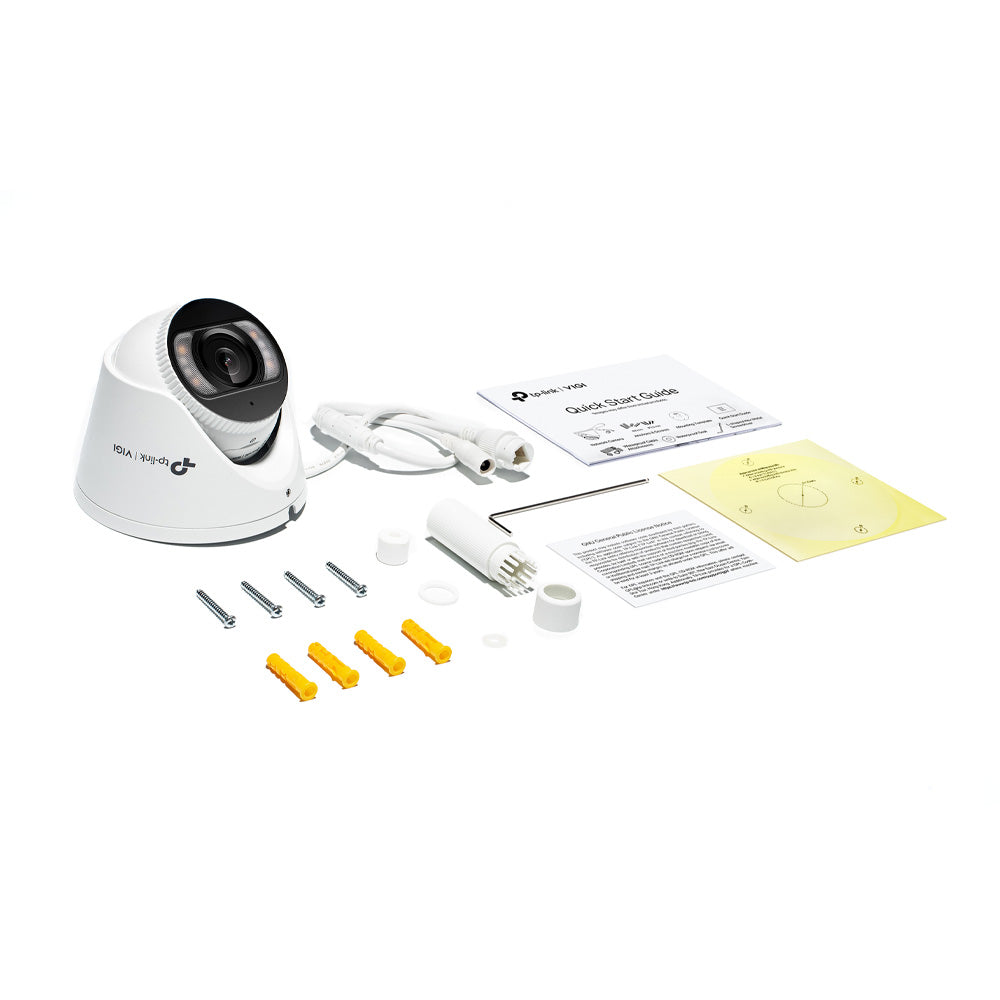 TP-Link VIGI Insight S485 8MP 全彩砲塔 PoE 攝影機