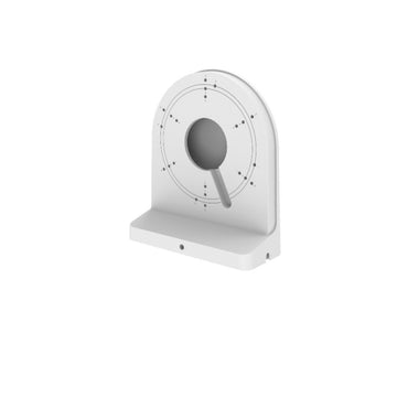 L wall mount bracket for motorized turret or dome (ACC-BRK-W-B13W)