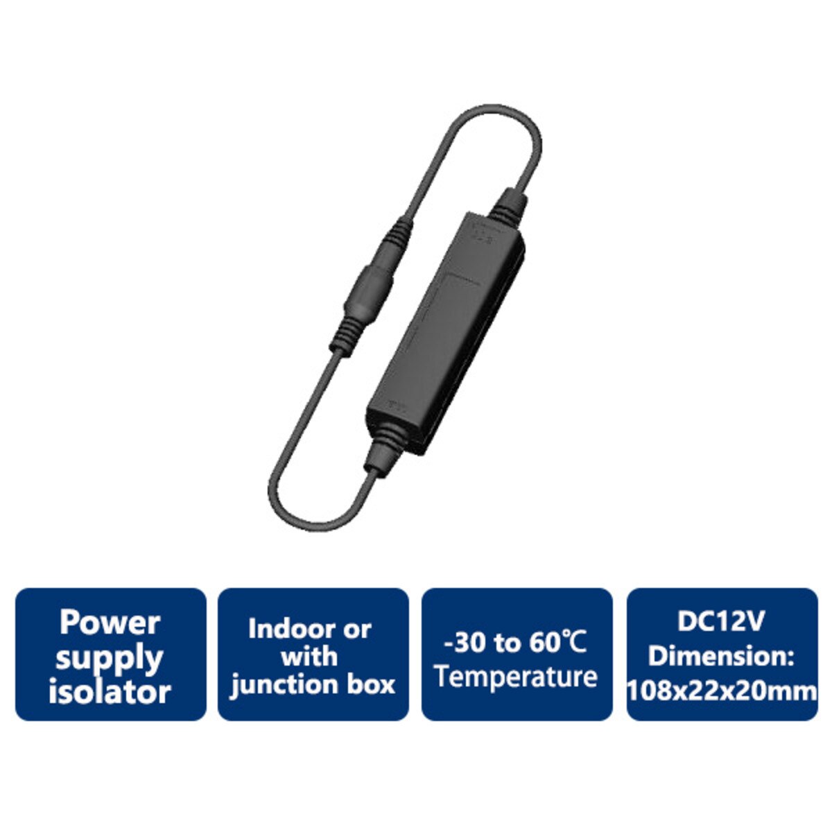 HDCVI External Power Isolator(ACC-CON-790)