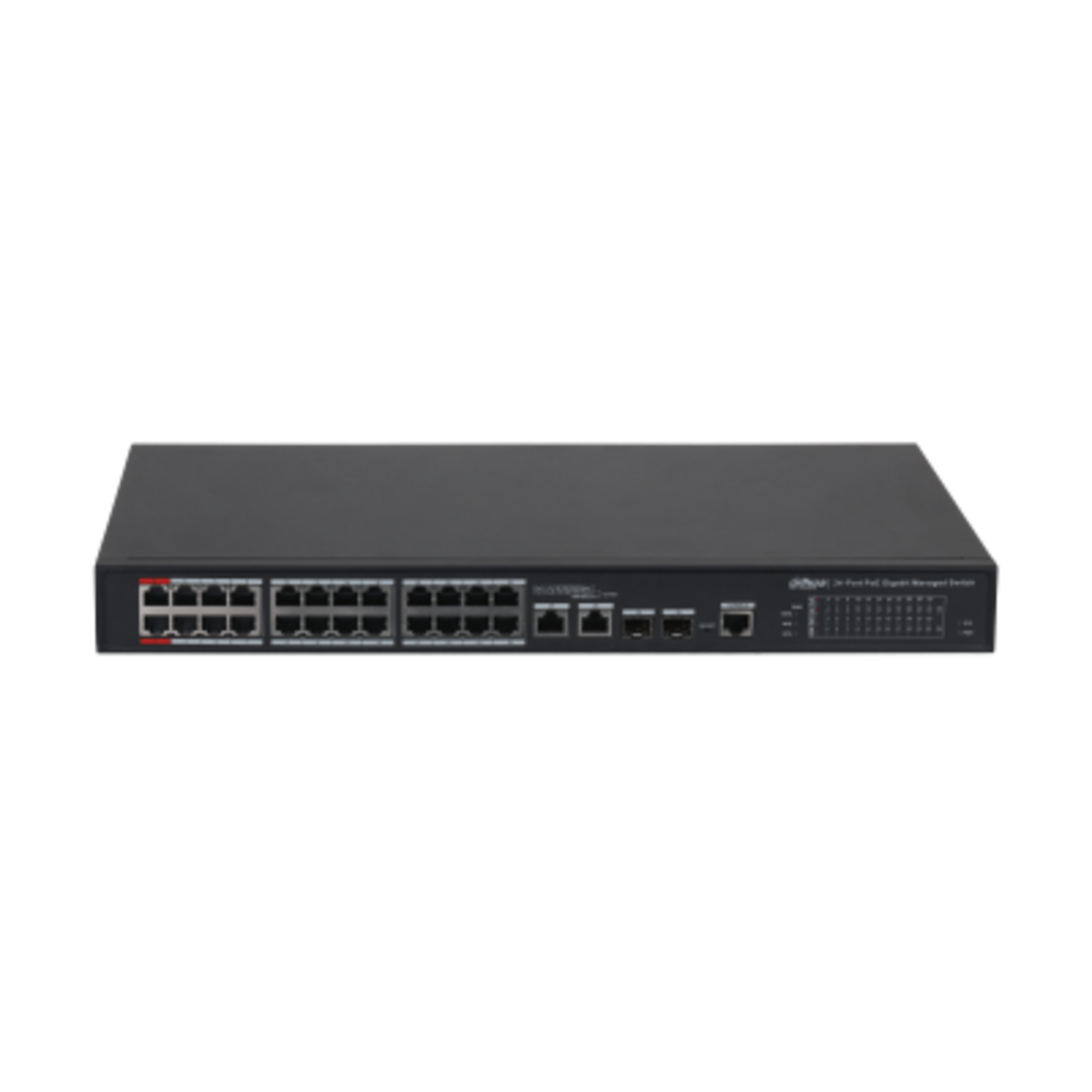 24-Porda Gigabita Administrita PoE-Ŝaltilo (ACC-IP-POE-4226-24GT-360)