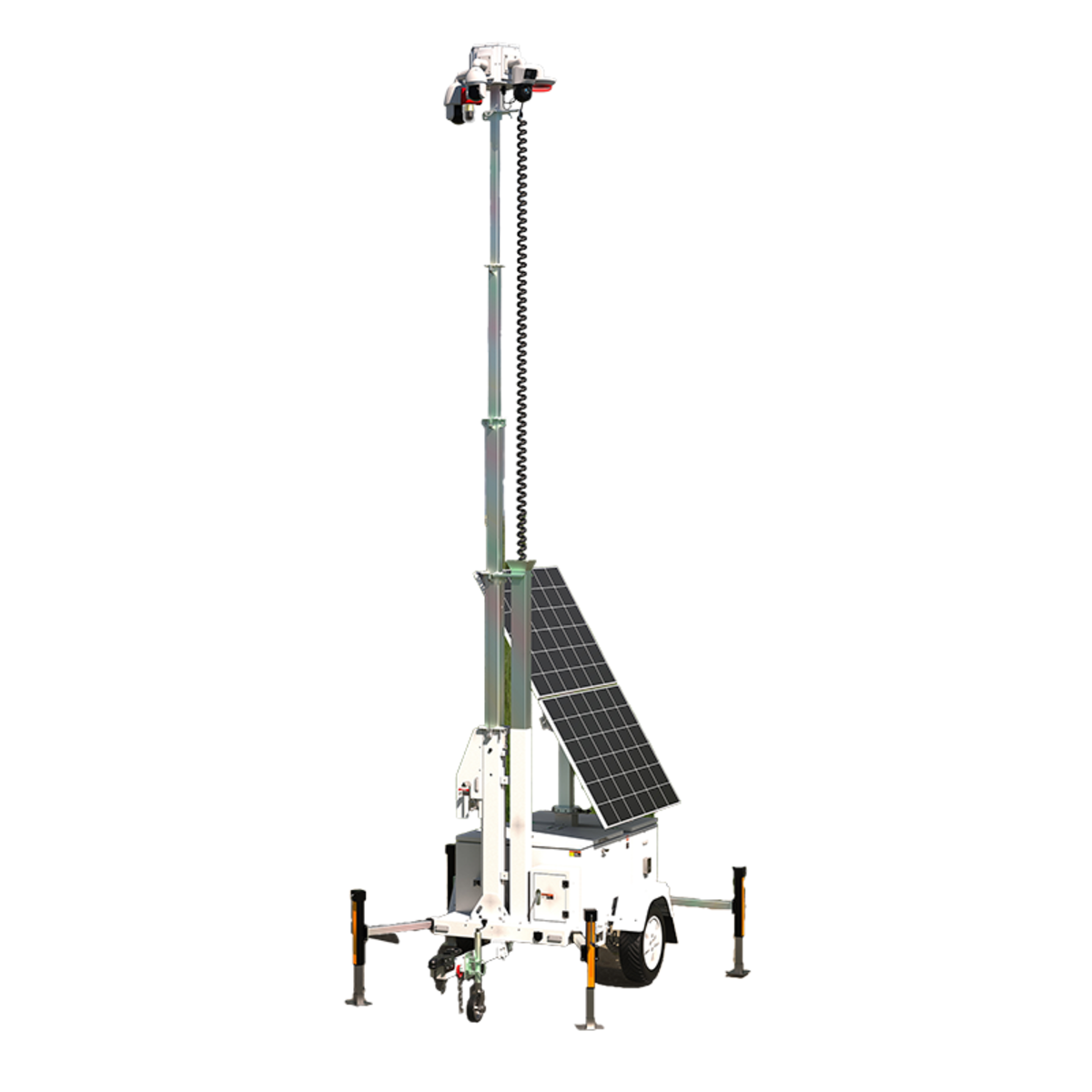 Solar-Hybrid Surveillance Trailer (AIBASE-T-3P-460)