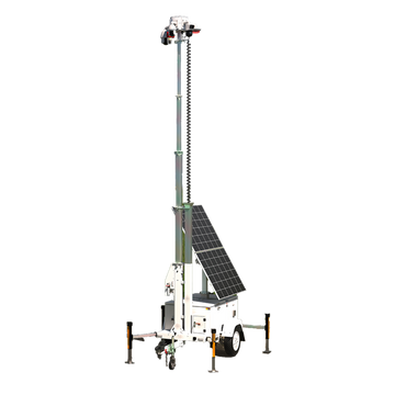 Solar-Hybrid Surveillance Trailer (AIBASE-T-3P-460)