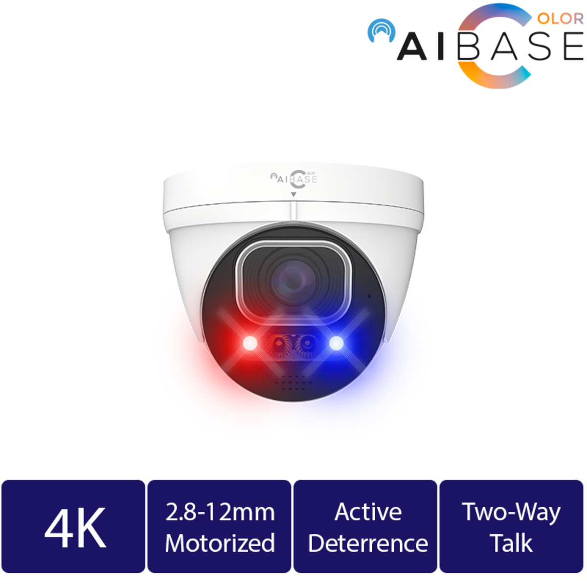 4K AI Active Deterrence Motorized Lens