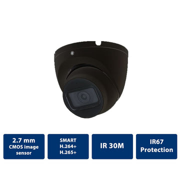 5MP IR Fixed Lens IP Turret Camera (CAM-IP9115TB-28)