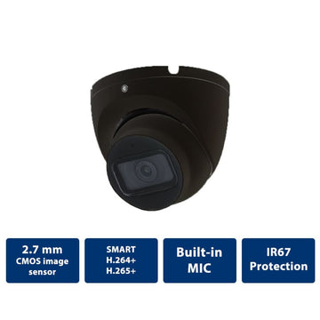 4K UHD IR Fixed Lens IP Turret Camera (CAM-IP9118TB-28)