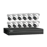 Dahua N464E124C 12-Camera 4MP VU-MORE PoE Kit with 16-Channel 4K NVR & 4TB HDD